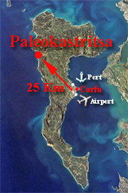Corfu Map